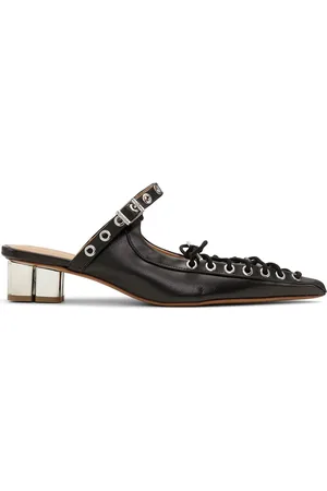 Ganni Mules mit Spitze