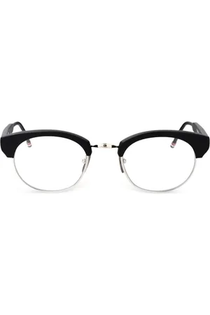 Thom Browne Brille mit ovalem Gestell