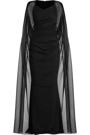 TALBOT RUNHOF Maxikleid mit Drapierung