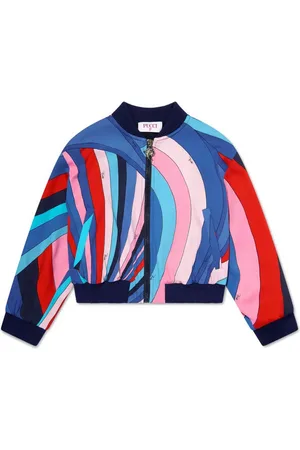 PUCCI Junior Mehrfarbige Bomberjacke