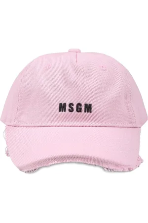 Msgm Baseballkappe mit Logo-Stickerei