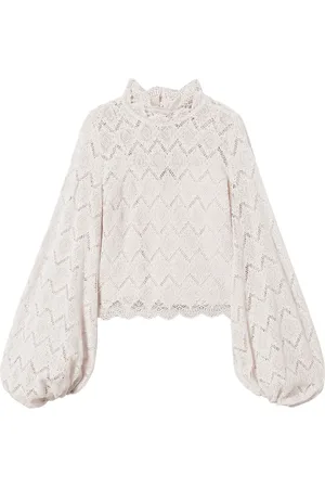 Twin-Set Bluse aus Spitze