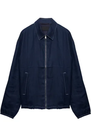 Prada Leichte Jacke mit Reißverschluss