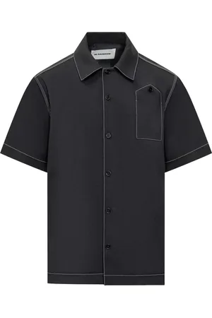 Jil Sander Hemd mit Kontrastnähten