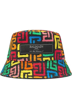 Balmain Hut mit Monogramm