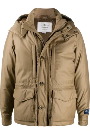 Woolrich Kapuzenparka mit Logo-Patch