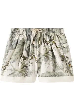 ZIMMERMANN Shorts mit botanischem Print