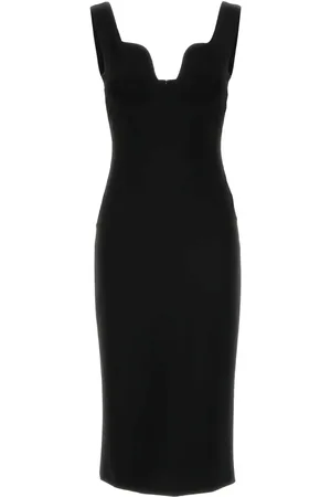 Giorgio Armani Klassisches Midikleid