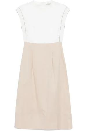 PESERICO SIGN Midikleid mit Perlen