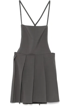Low Classic Plissiertes Minikleid