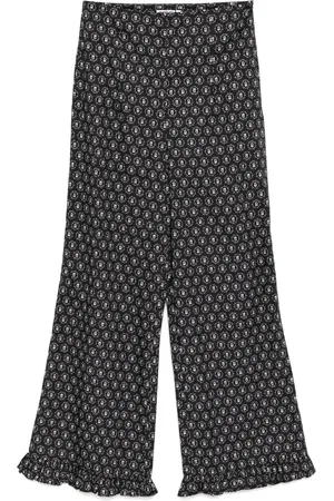 BATSHEVA Hose mit Rüschenborten