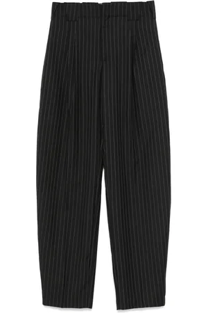 MUGLER Wide-Leg-Hose mit Bundfalten