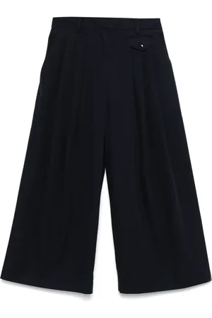 tibi Twill-Hose mit Falten
