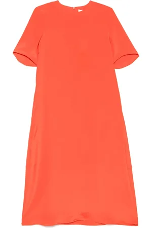 tibi Midikleid aus Seide