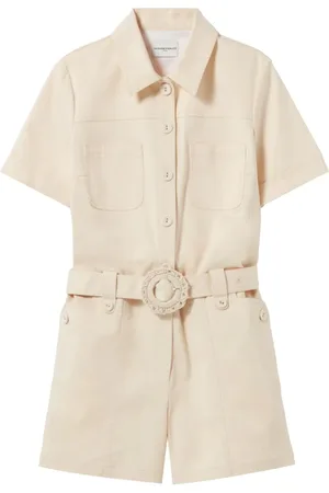 Claudie Pierlot Jumpsuit mit kurzen Ärmeln