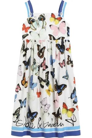 Dolce & Gabbana Kleid mit Schmetterling-Print