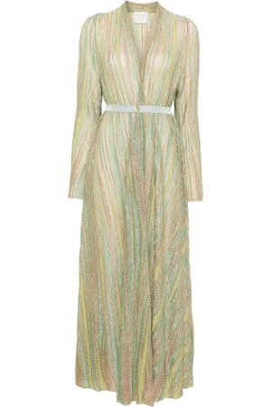 FORTE FORTE Midikleid aus Lurex