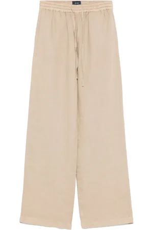 FAY Leinenhose mit geradem Bein