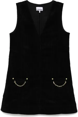 Ganni Minikleid aus Cord