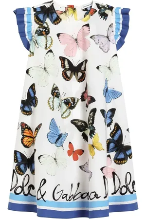 Dolce & Gabbana Kleid mit Schmetterling-Print