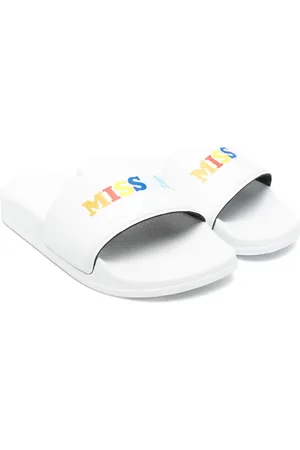 Missoni Pantoletten mit Logo-Print