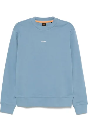 HUGO BOSS Sweatshirt mit Kontrast-Logo