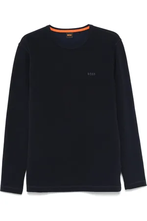 HUGO BOSS Pullover mit Logo-Stickerei