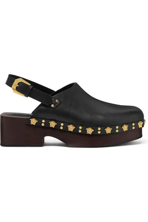 VERSACE Clogs mit Nieten