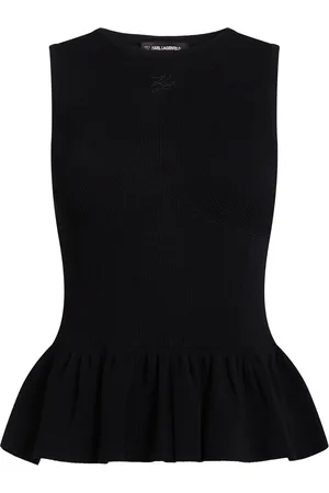 Karl Lagerfeld Top mit Schößchen