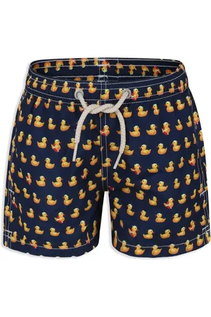 MC2 SAINT BARTH Badeshorts mit Enten-Print