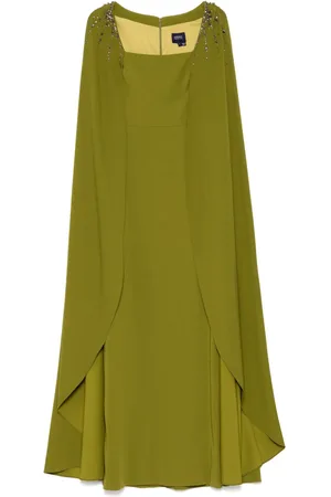 Marchesa Notte Verziertes Abendkleid