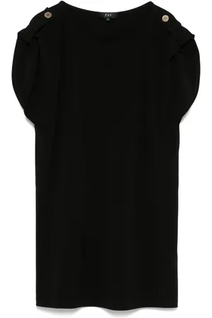 FAY T-Shirt mit Rundhalsausschnitt