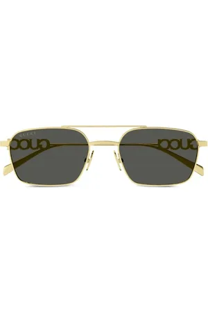 Gucci Getönte Pilotenbrille