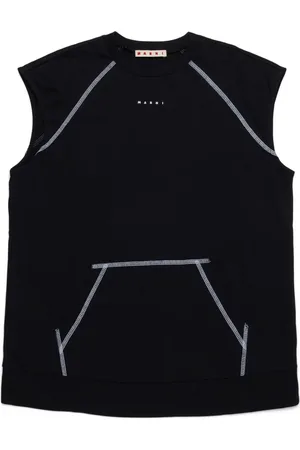 Marni T-Shirt mit Logo-Print