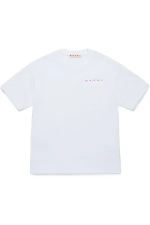 Marni T-Shirt mit Logo-Print