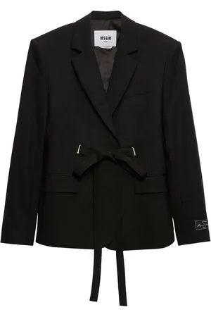 Msgm Blazer mit Logo-Detail