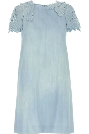ERMANNO SCERVINO Minikleid mit Blumenapplikation