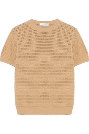 Paolo Pecora Gestricktes T-Shirt