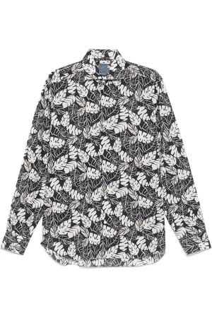 BARBA Hemd mit Blumen-Print