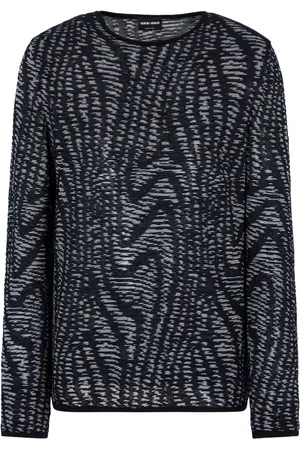 Giorgio Armani Pullover mit abstraktem Muster