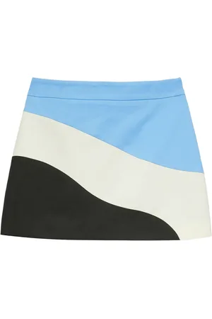 Msgm Minirock in Colour-Block-Optik