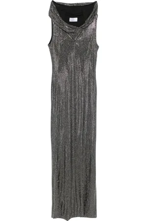 GIUSEPPE DI MORABITO Kristallverziertes Abendkleid