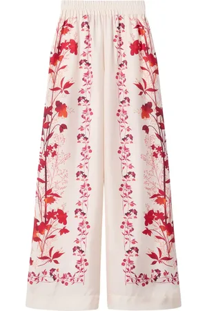 La DoubleJ Palazzohose mit Blumen-Print