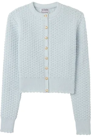 ST. JOHN Gehäkelter Cardigan