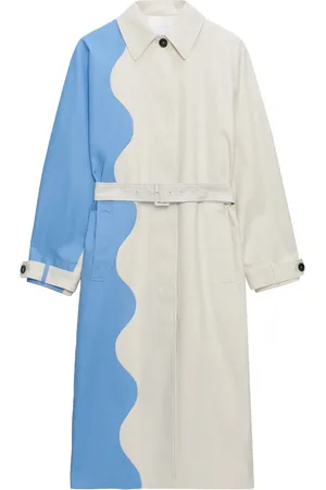 Msgm Zweifarbiger Trenchcoat