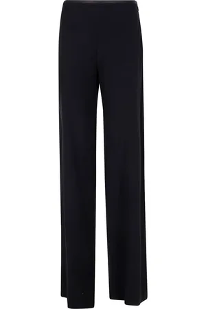 Emporio Armani Palazzohose mit Cady-Struktur
