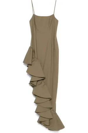 GIUSEPPE DI MORABITO Maxikleid mit Rüschen