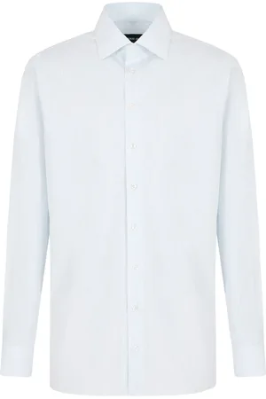 Giorgio Armani Fein gestreiftes Hemd