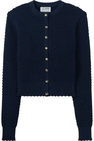 ST. JOHN Gehäkelter Cardigan