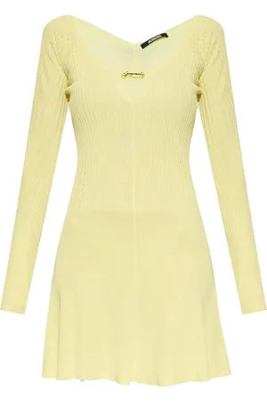 Jacquemus Geripptes La Robe Minikleid
